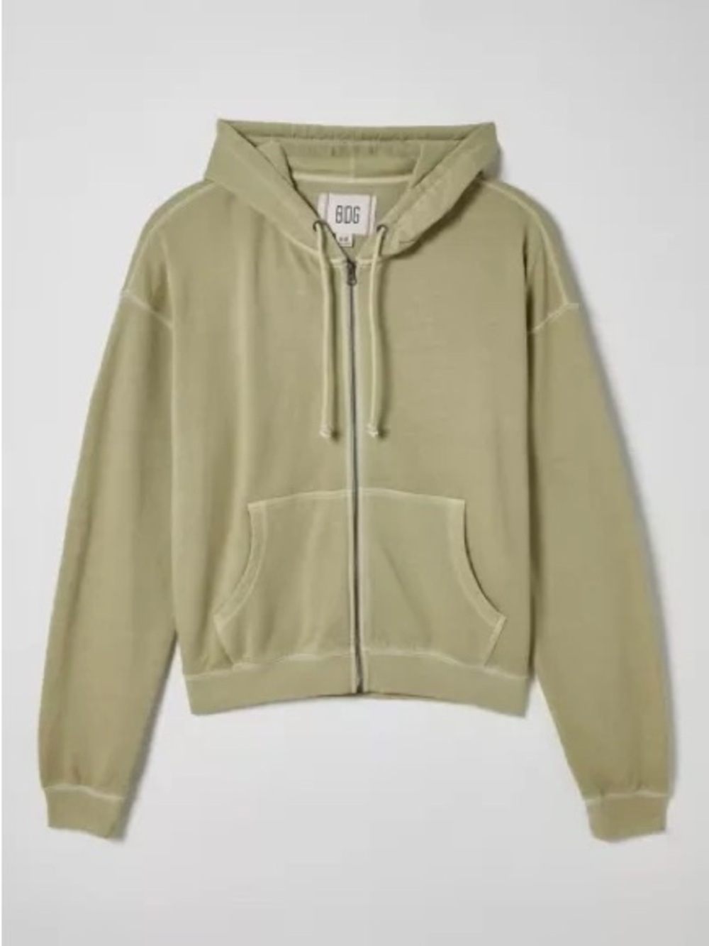 BDG Urban Outfitters Bonfire Full Zip Hoodie Washed
